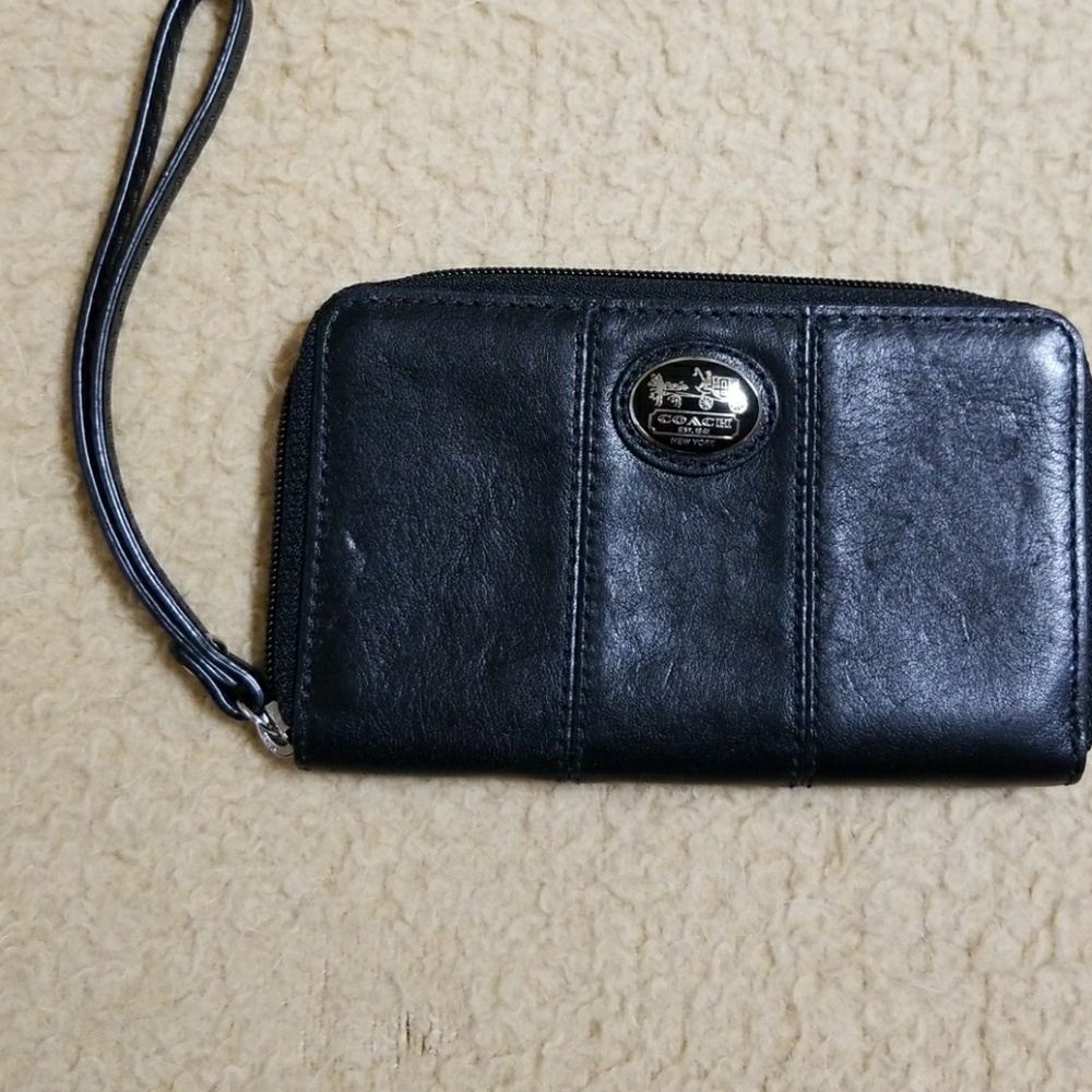Authentic Coach Leather Wallet